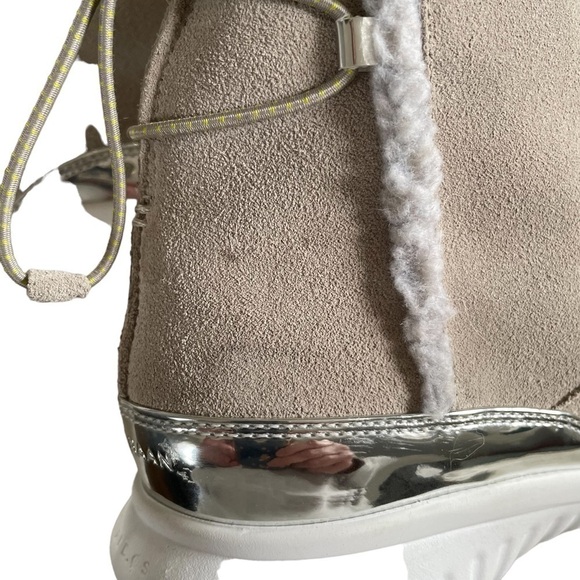 COLE Haan  Studio Grand  waterproof
Pull on boot dove suede/Faux shearling 7B - Picture 9 of 9